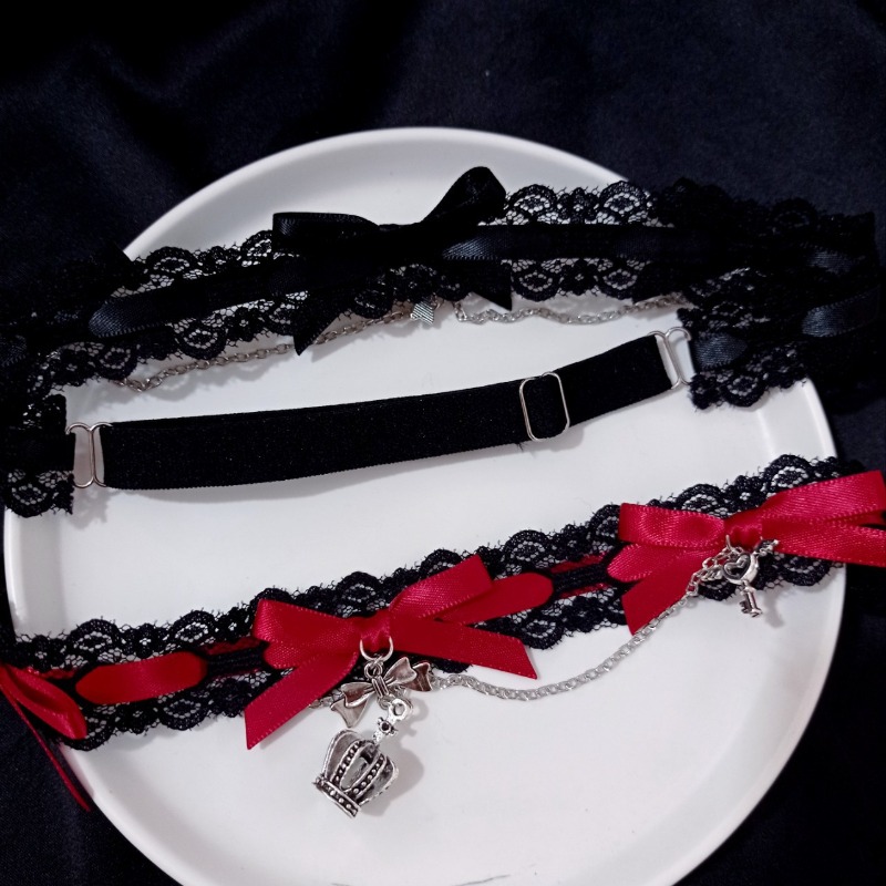 Garter Belt Set - Nova sexy ajustável elástico perna corrente