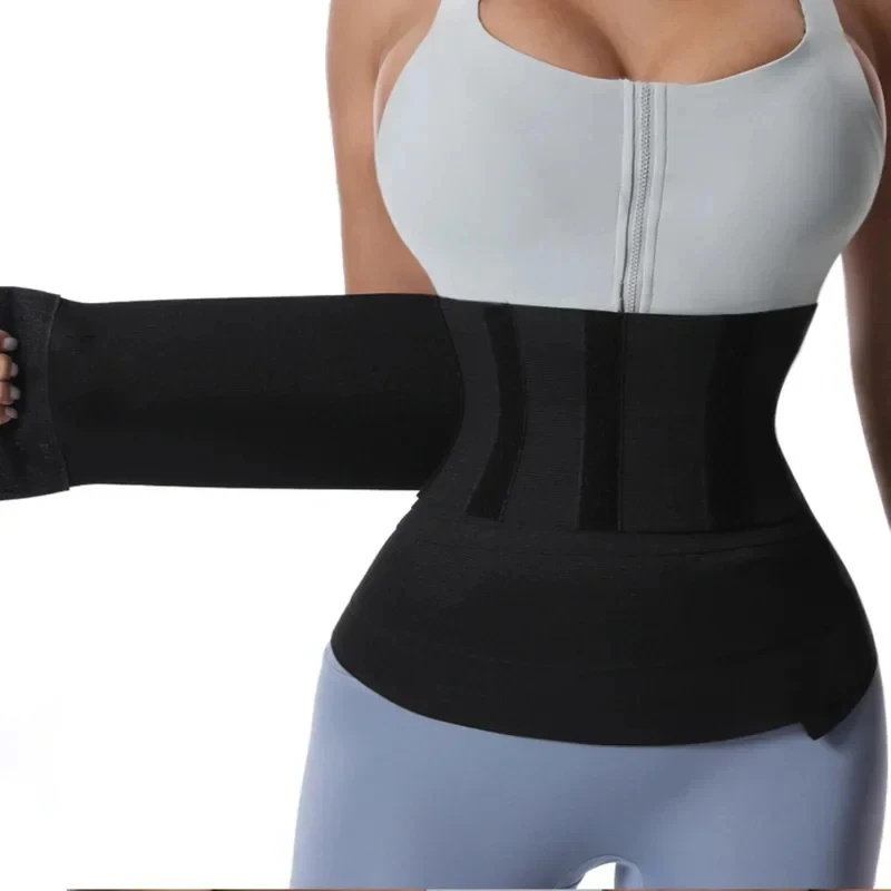Shapewear Bodysuit Firm - 1/2 Peças Cinta Modeladora de Cintura