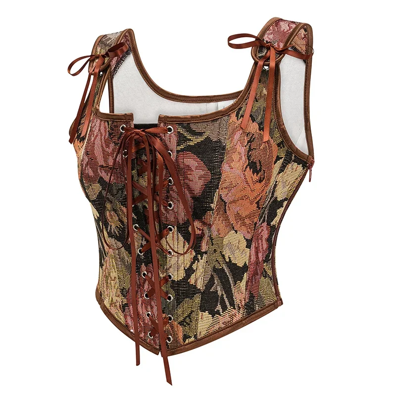 Vintage gótico feminino espart - Corset Waist Cinch avaliação e preço