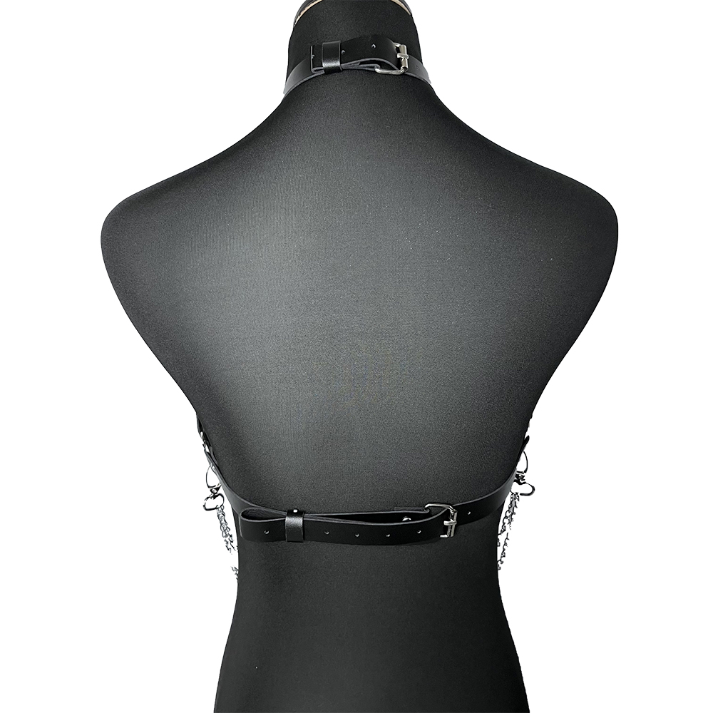 Arnês de Peito Gótico Feminino - Garter Belt Set avaliação e preço
